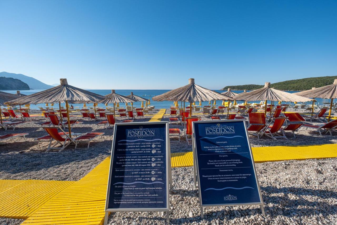 Poseidon The Beach Hotel Budva Eksteriør bilde